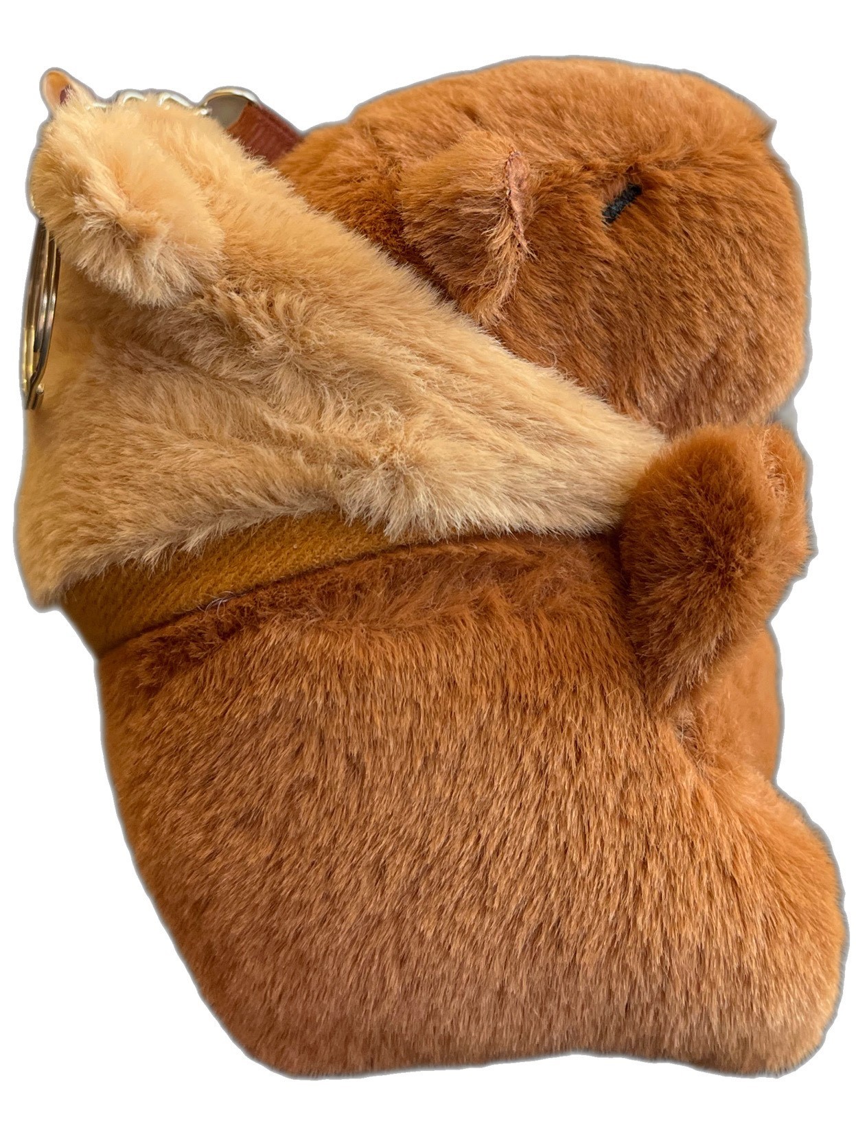 Capybara Peluş Anahtarlık Kahverengi