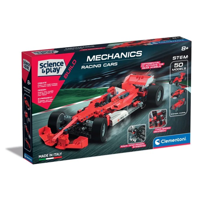 Clementoni Mekanik Laboratuvarı Yarış Arabaları Formula 1