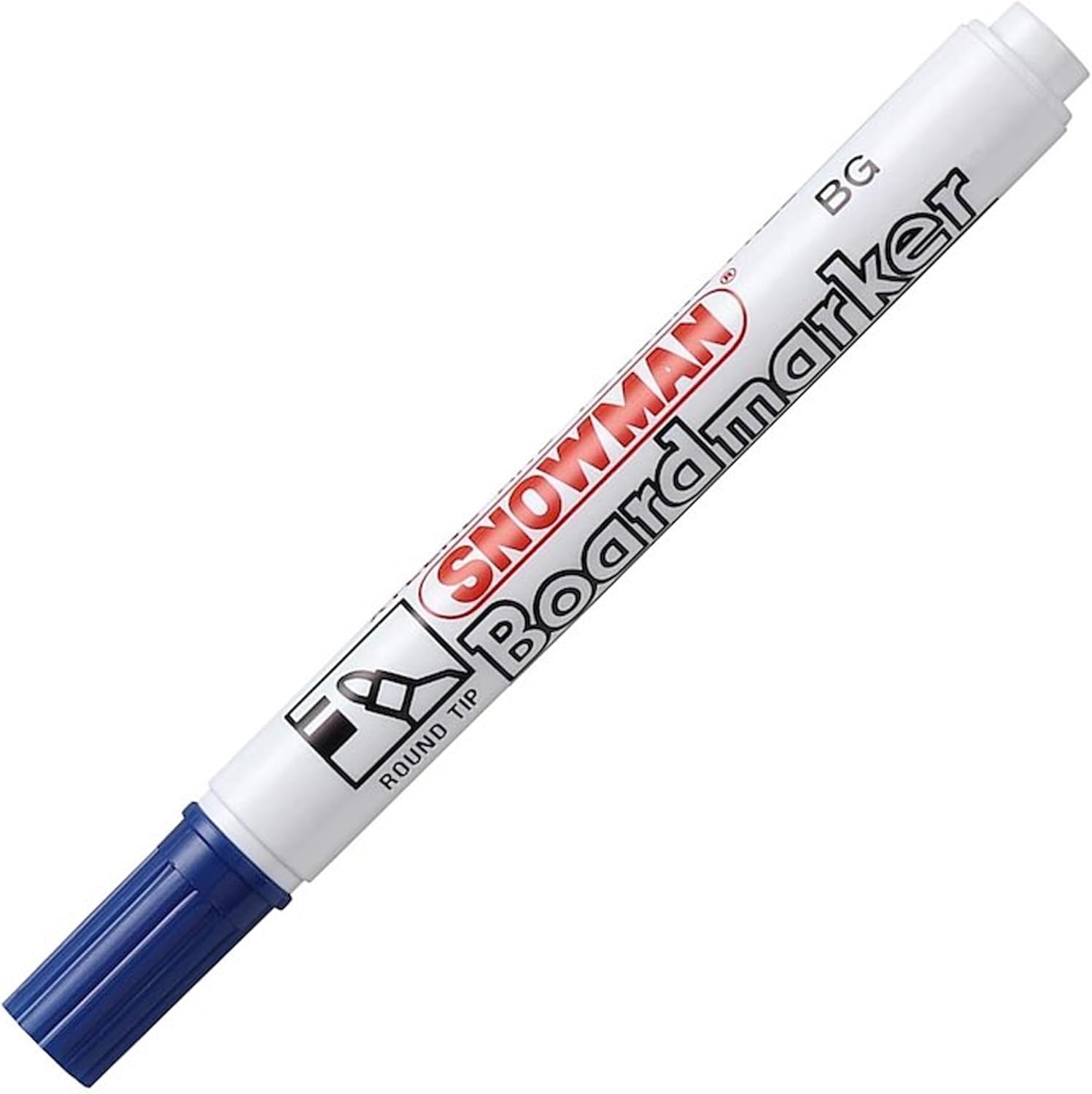 Snowman Bg-12 Beyaz Tahta Kalemi Mavi