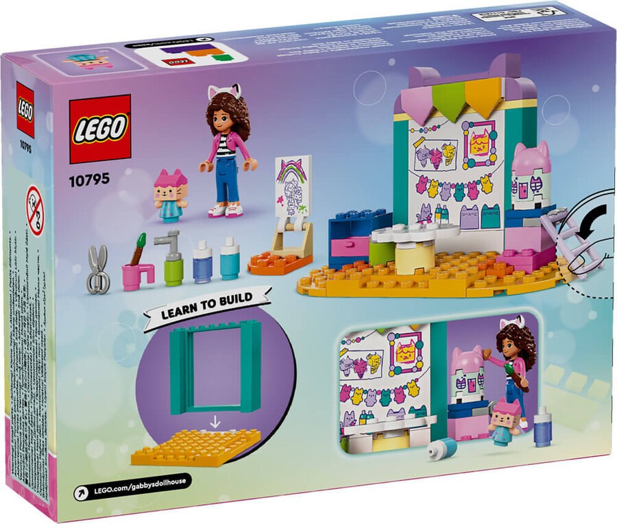 Lego Gabby's Dollhouse Karton Yavru Kedi ile El Sanatları