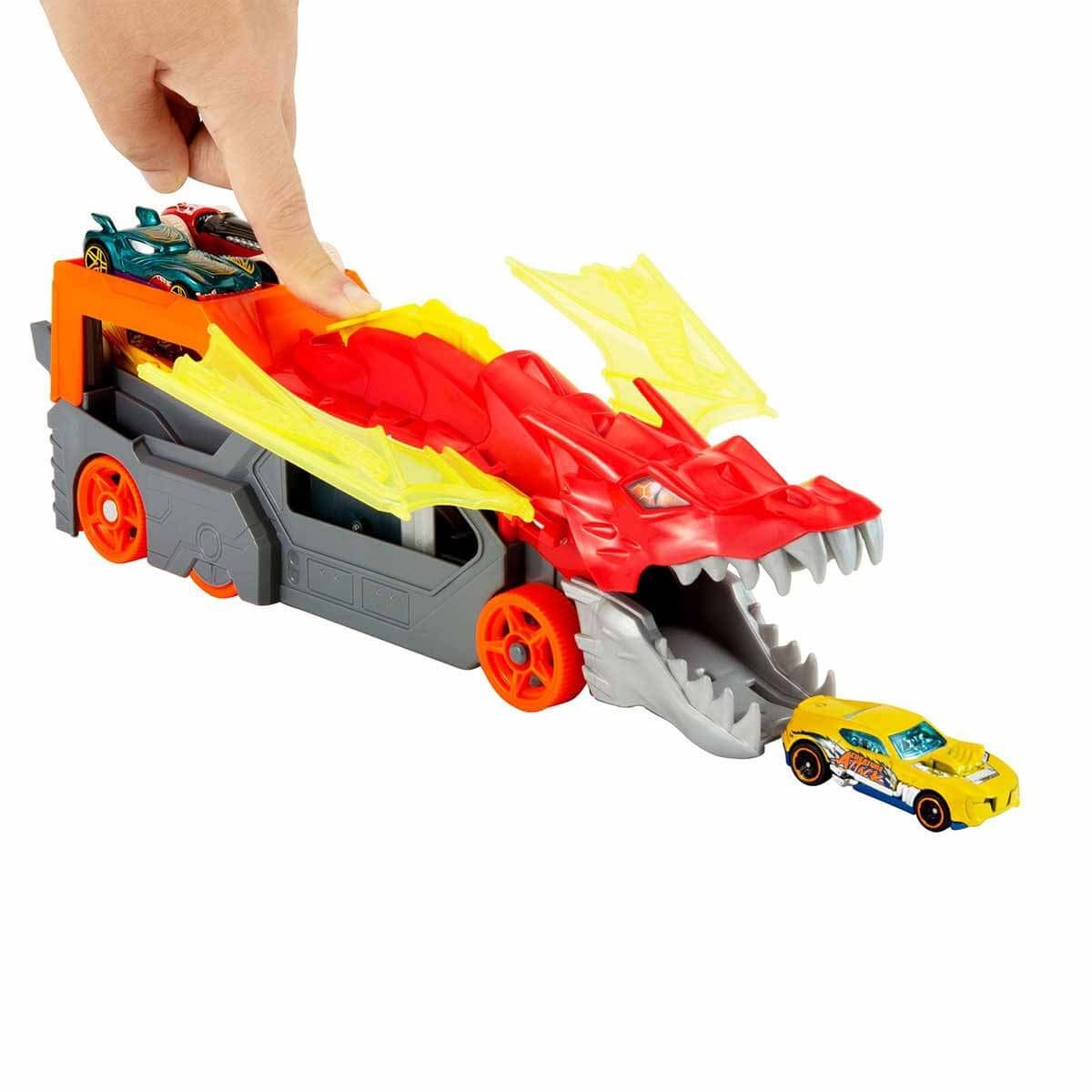 Hot Wheels Fırlatıcı ve Taşıyıcı Ejderha GTK42