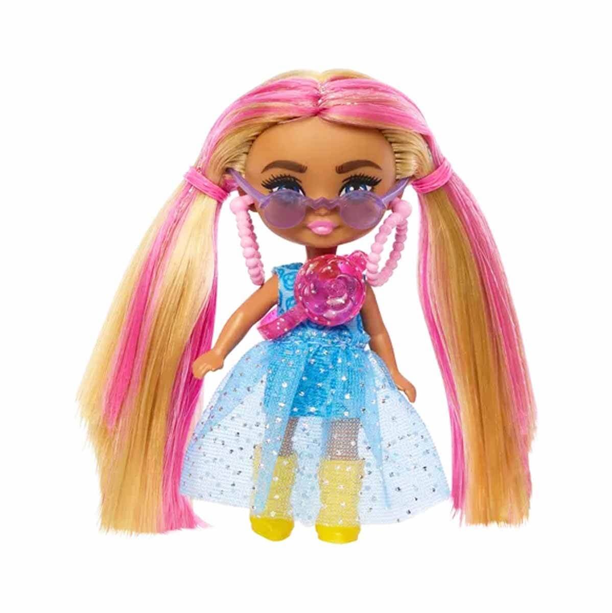 Barbie Extra Mini Minis Bebek Çeşitleri Esmer Sarı Saçlı