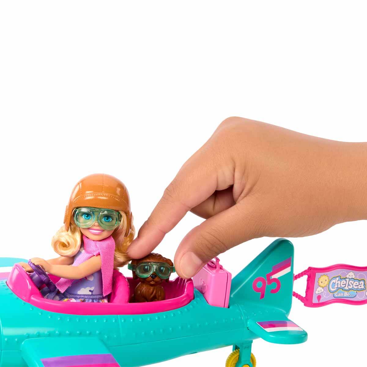 Barbie Chesea'nin Pervaneli Mini Uçağı Oyun Seti HTK38