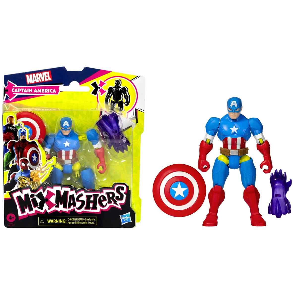 Avengers MixMashers Aksiyon Figürü Captain America