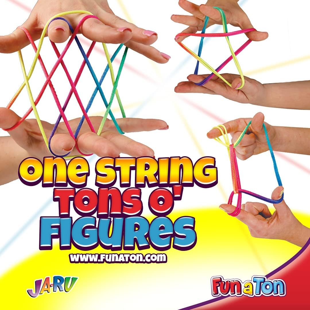String Majiggy Seyahat Oyuncakları Kedi Beşiği İp Oyunu
