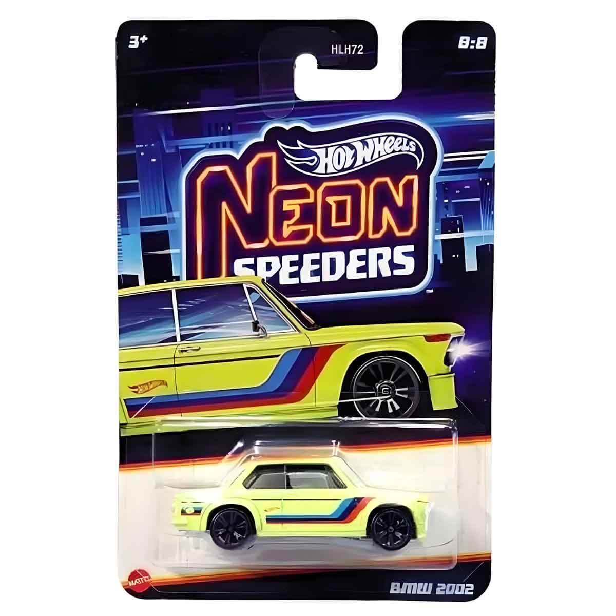 Hot Wheels Neon Speeders HLH72 - Jcb07 Bmw 2002