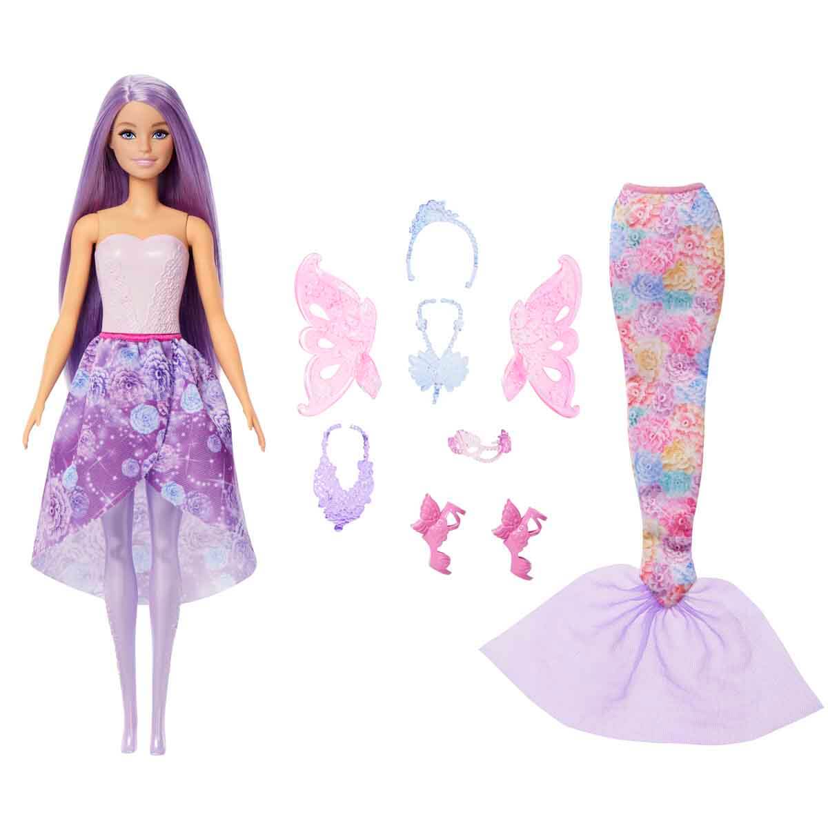 Barbie Deniz Kızı Kostüm Seti 3in 1 JCB74
