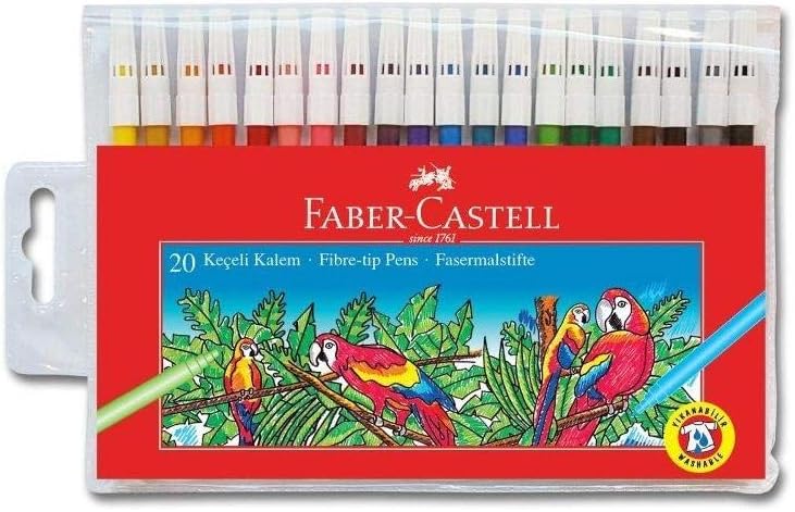 Faber Castell Keçeli Kalem 20 Renk