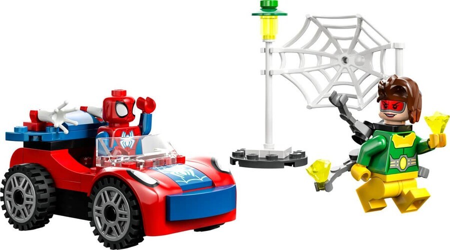 Lego Spidey Örümcek Adam'ın Arabası ve Doktor Oktopus 10789