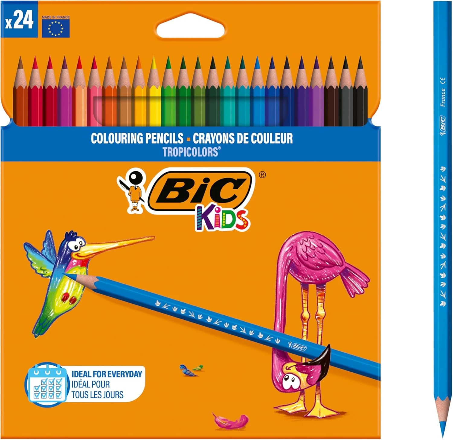 Bic Kids 12 Renk Boya Kalemi Tropşcolors