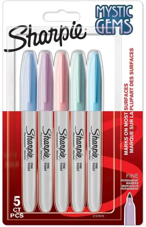 Sharpie Markör Set 5'li My Stic Gems