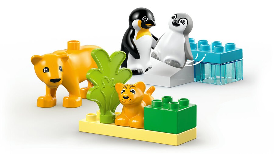 Lego Duplo Vahşi Hayvanlar ve Aileleri: Penguen ve Aslanlar 10442