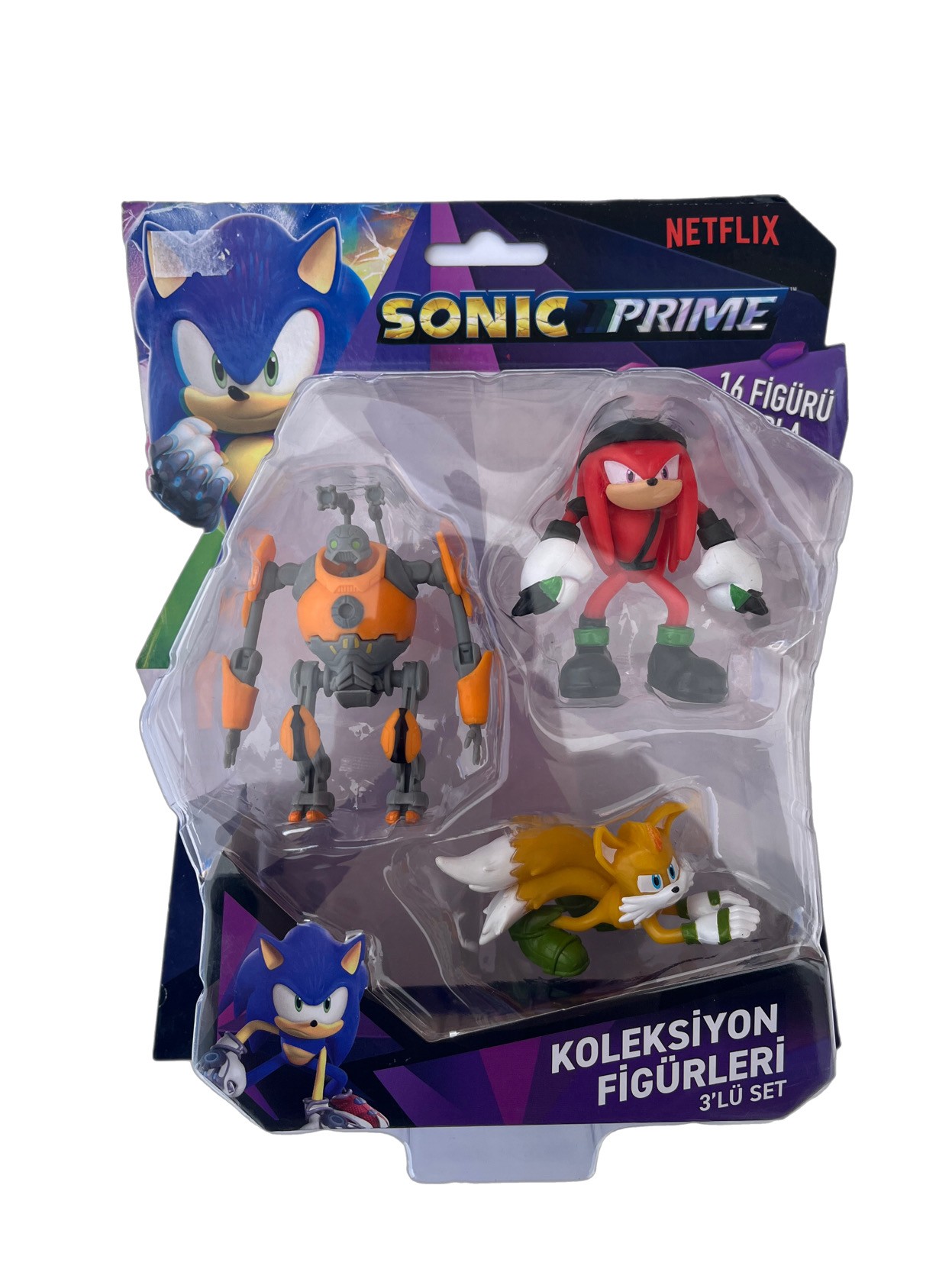 Sonic Prime 3'lü Figür Seti