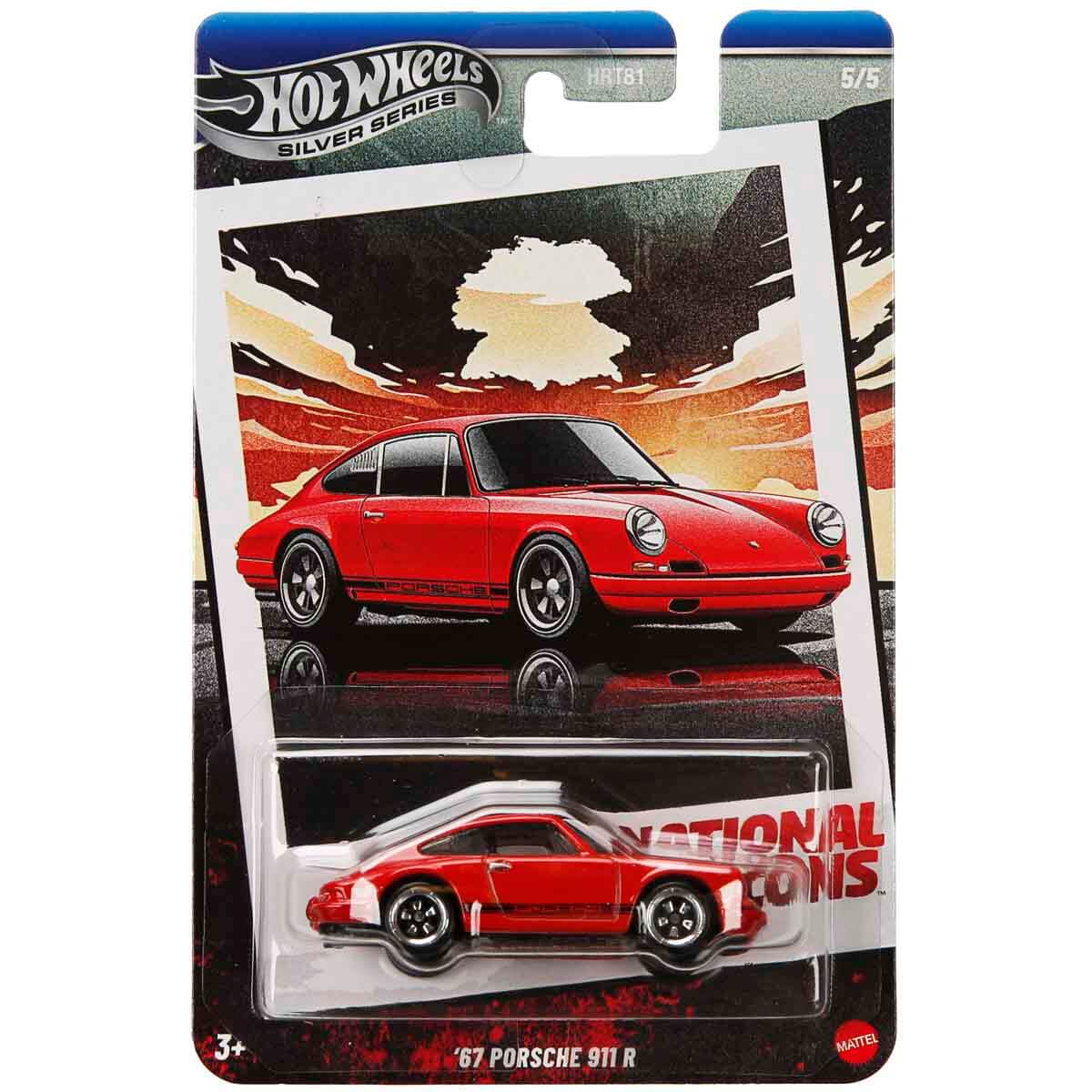 Hot Wheels Vintage Tekli Arabalar HRT81 Jby86 67 Porsche 911 R