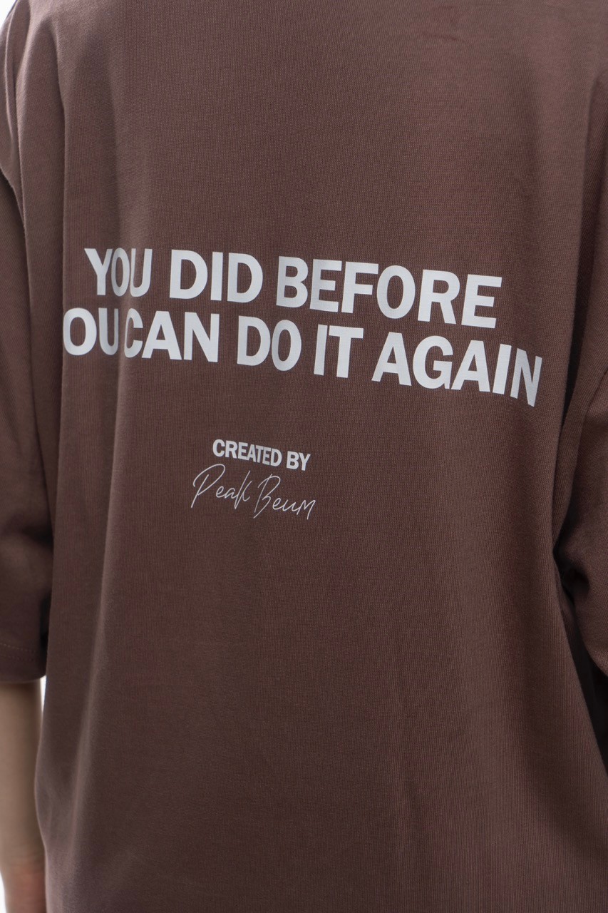 Kadın You Did Before T-Shirt