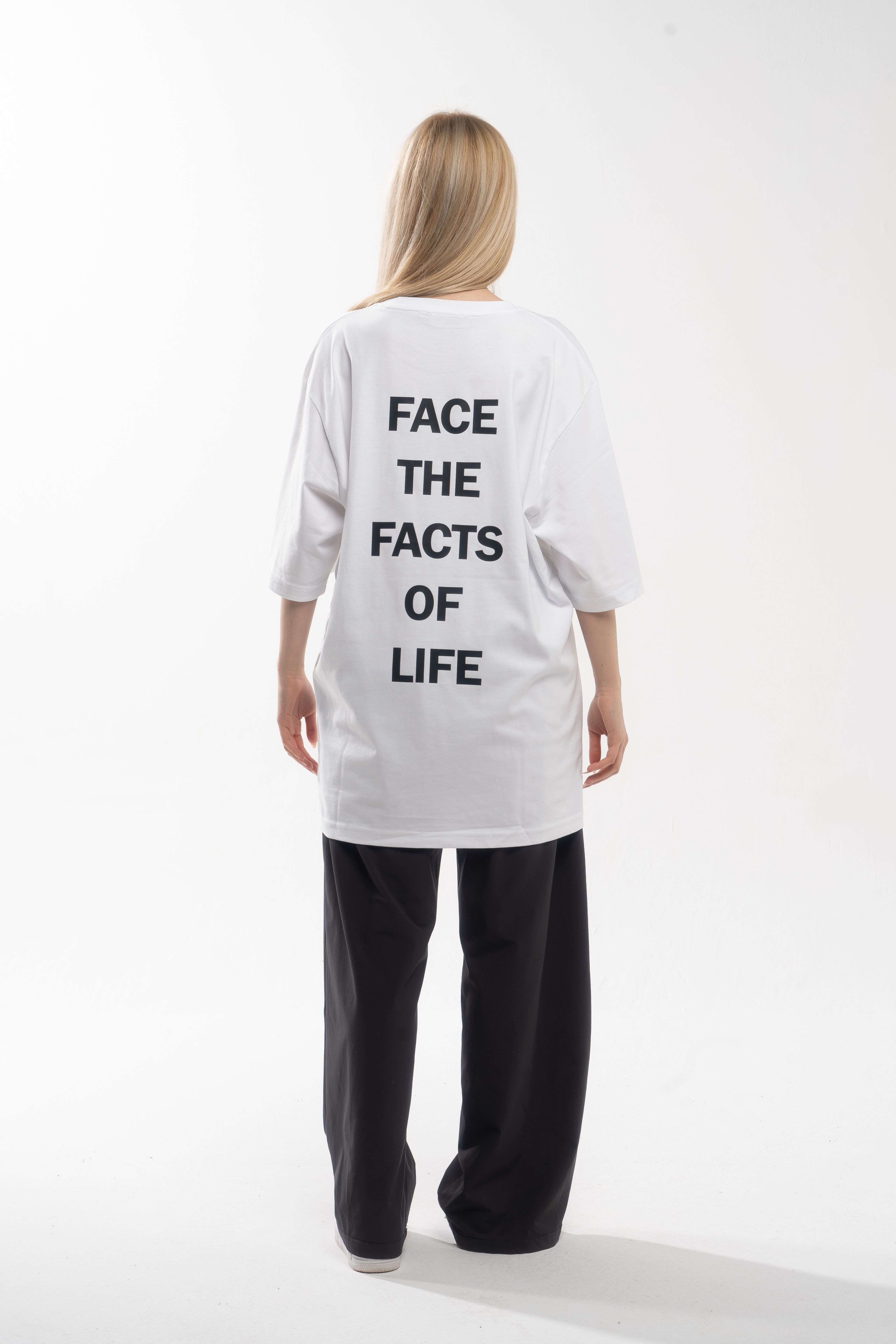 Kadın Face The Facts T-Shirt