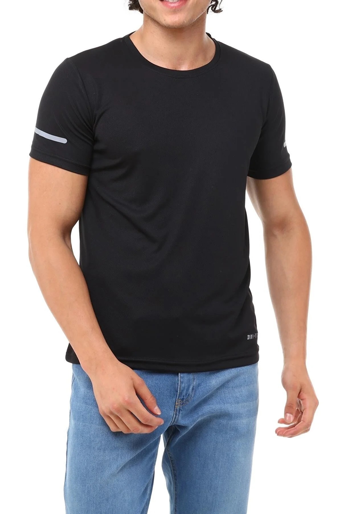 Ghassy Co. Erkek Nem Emici Hızlı Kuruma Atletik Teknik Performans T-shirt
