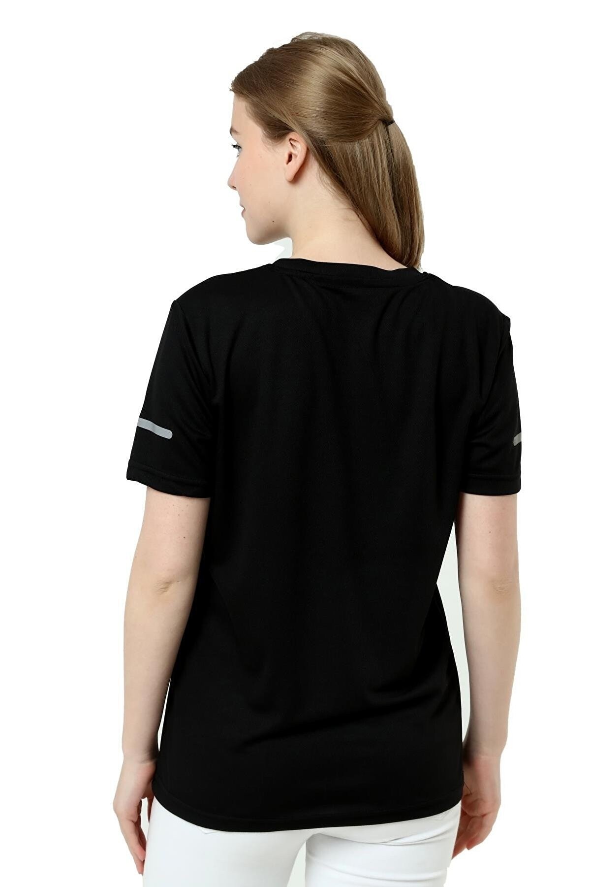 Ghassy Co. Kadın Nem Emici Hızlı Kuruma Atletik Teknik Performans T-shirt