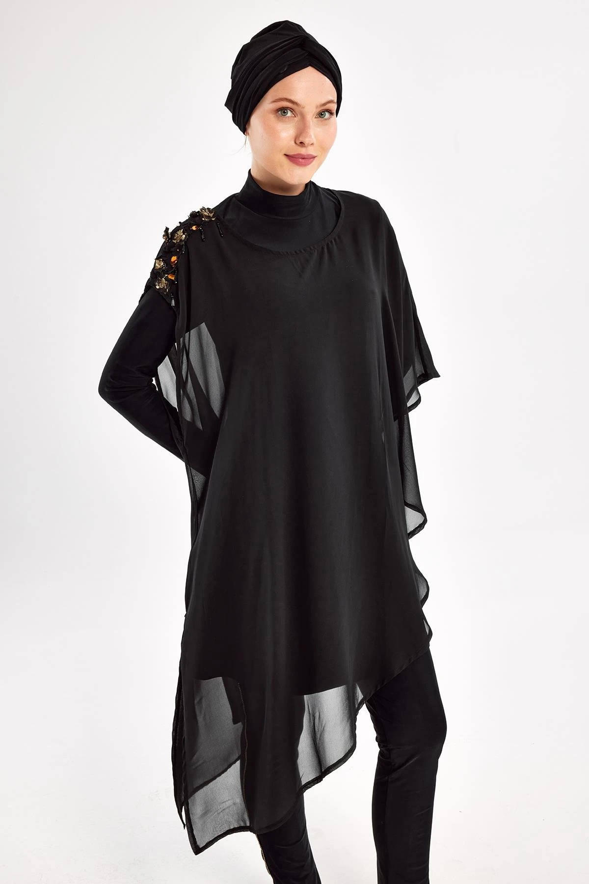 Jazmın Uzun Kollu Tesettür Mayo 1130