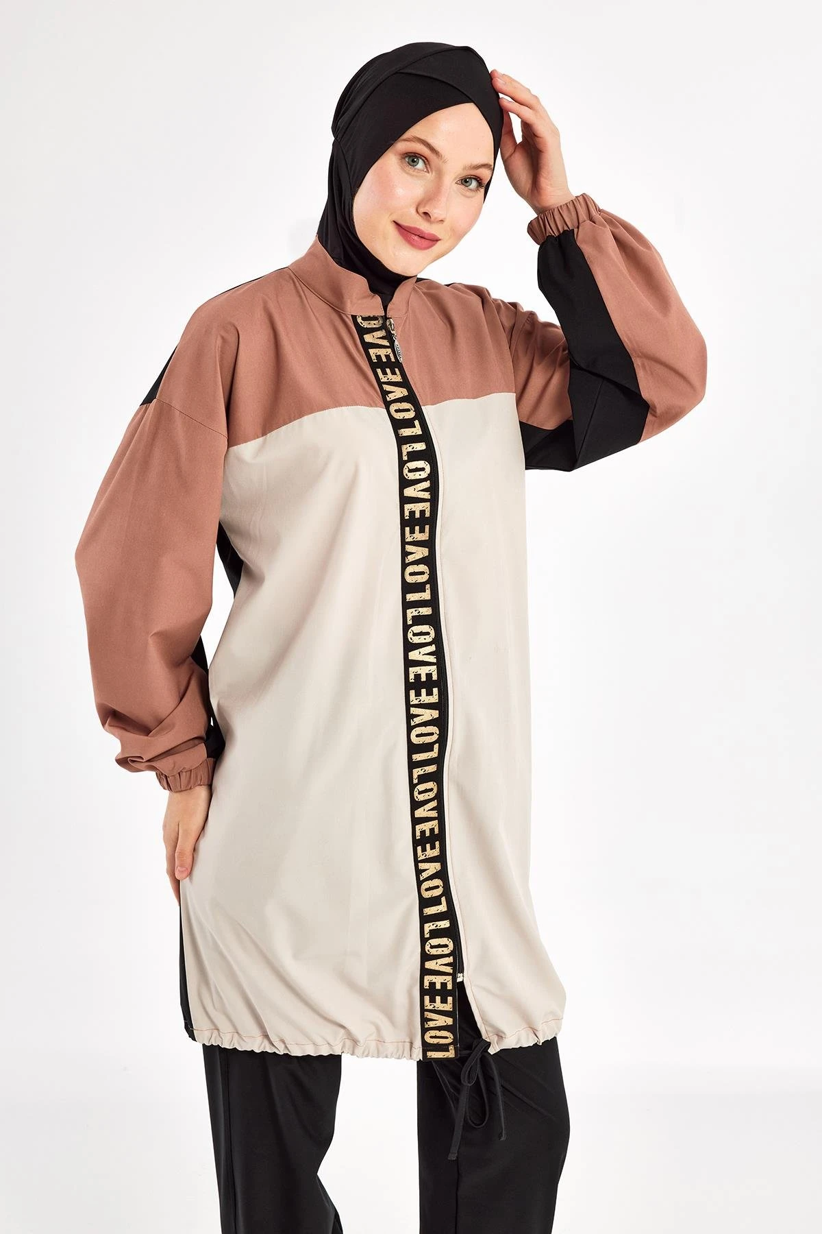 Pera Uzun Kollu Tesettür Mayo 1211