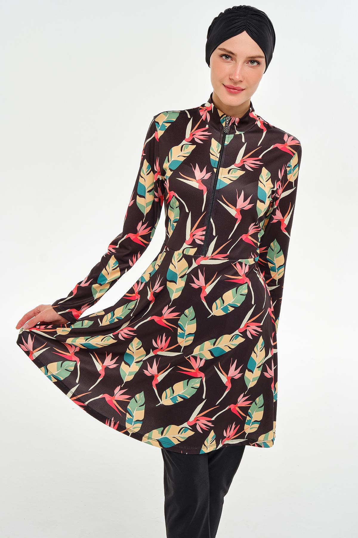 Valarie Long Sleeve Hijab Swimsuit 3113