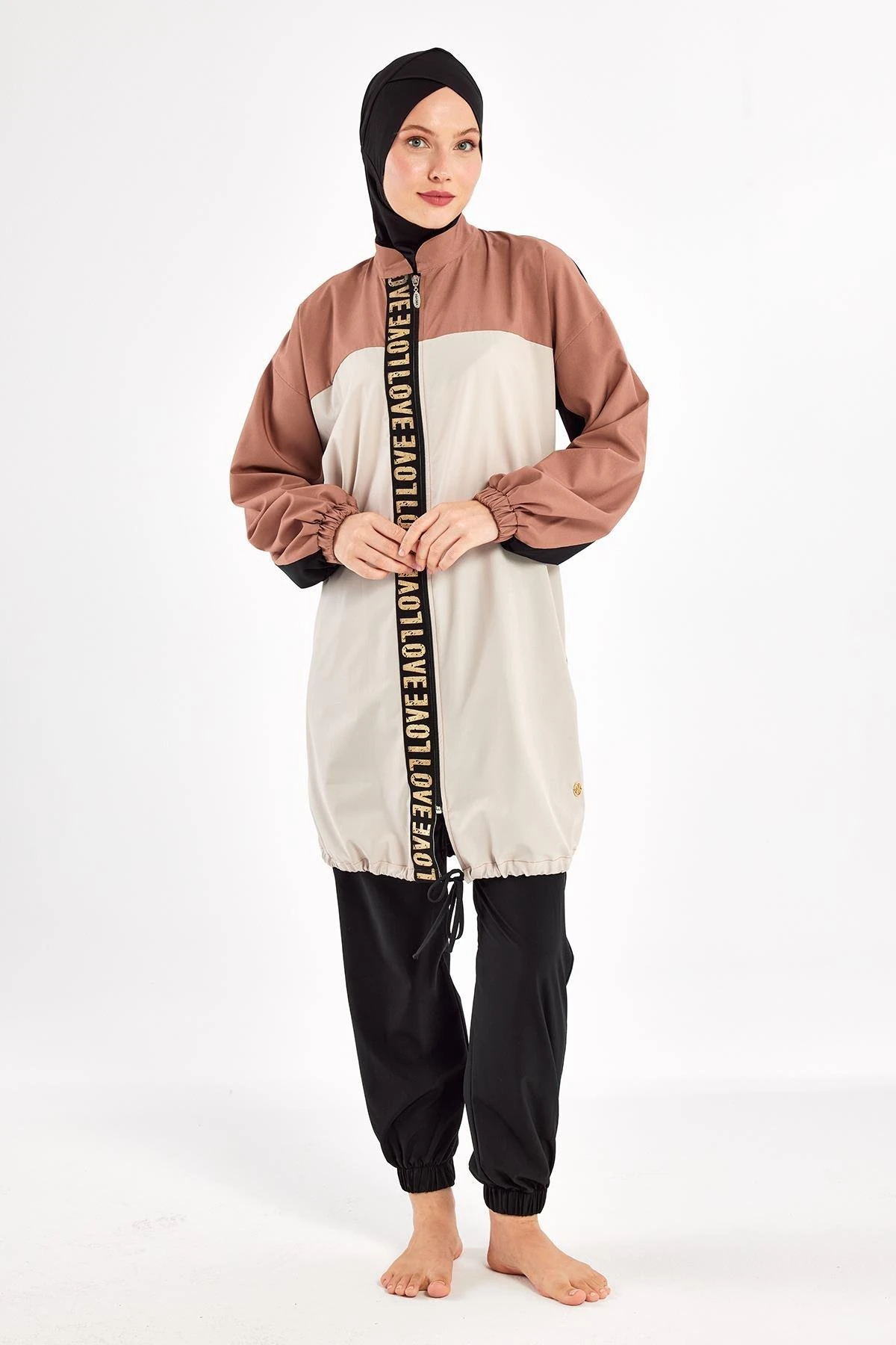 Pera Uzun Kollu Tesettür Mayo 1211