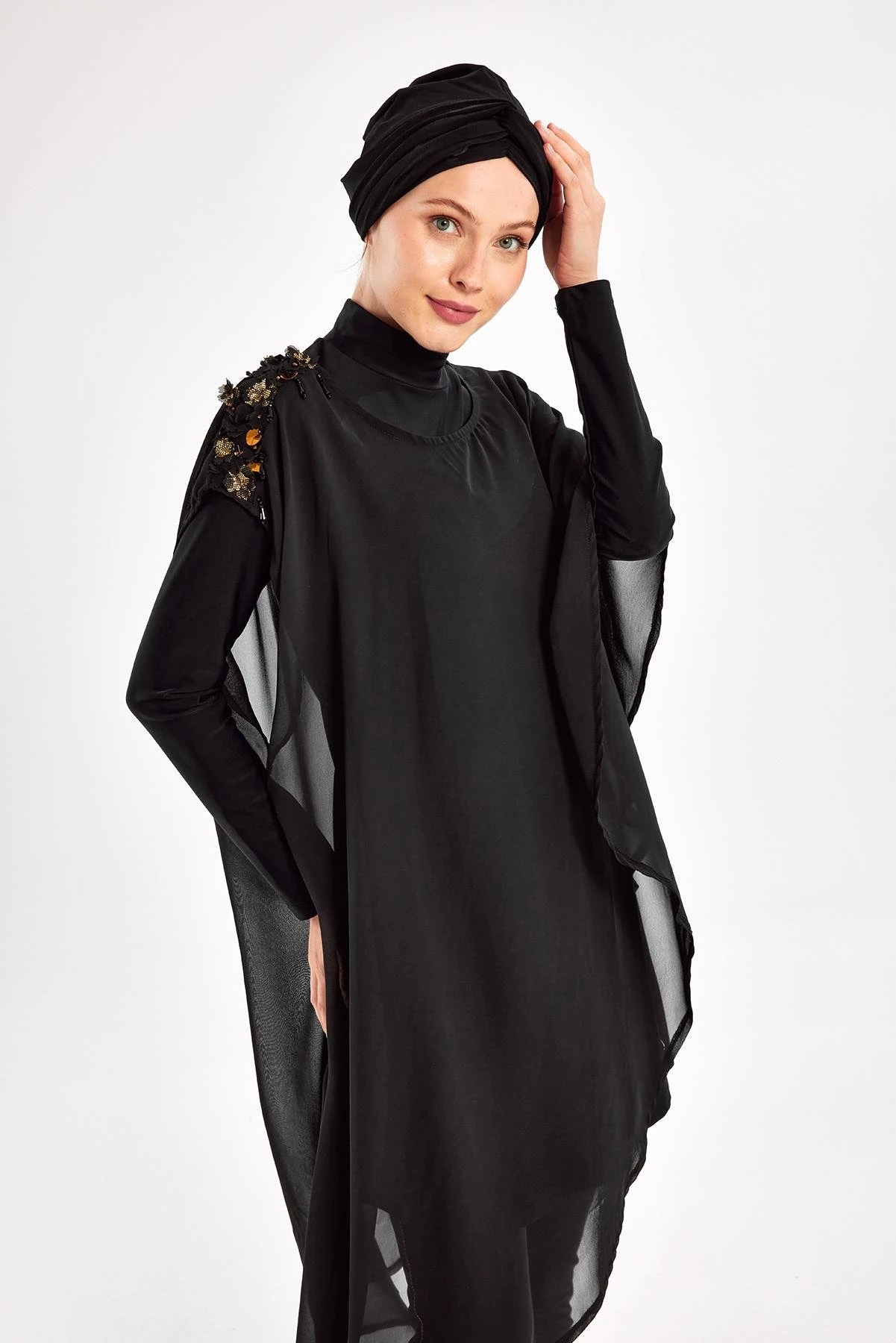 Jazmın Uzun Kollu Tesettür Mayo 1130