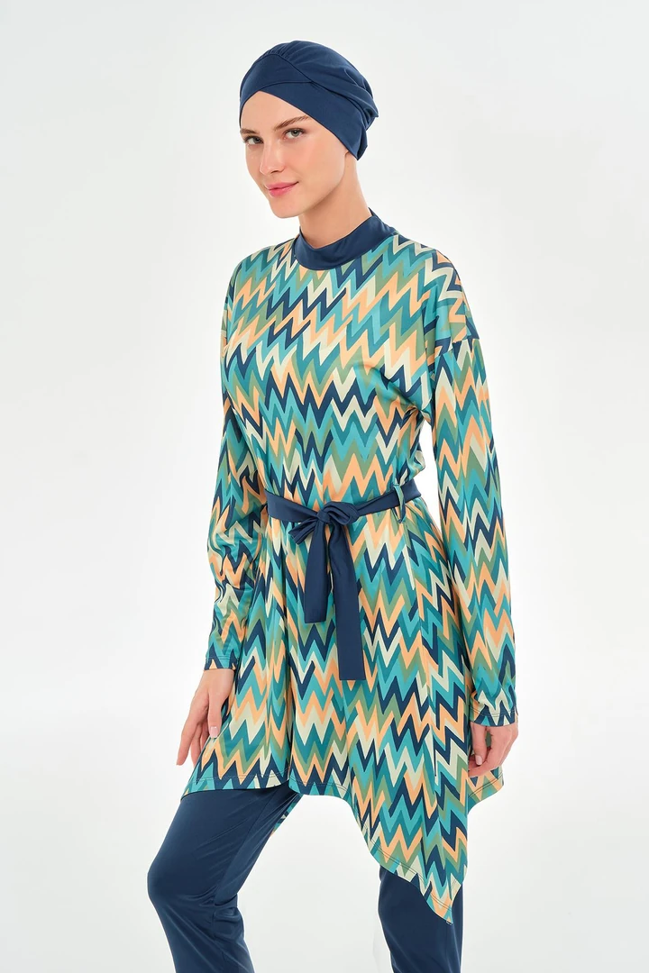 Clover Uzun Kollu Tesettür Mayo 3112