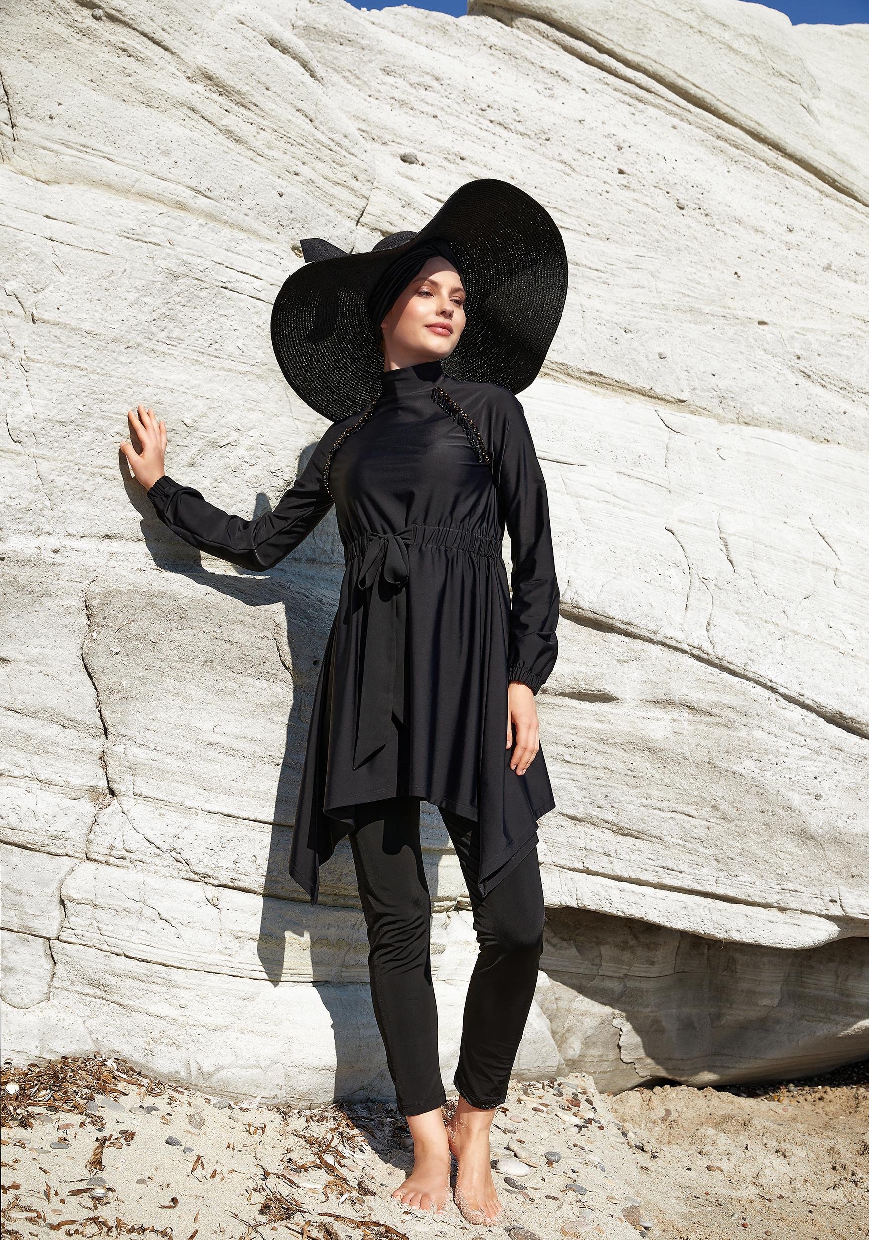 Belında Uzun Kollu Tesettür Mayo 1124