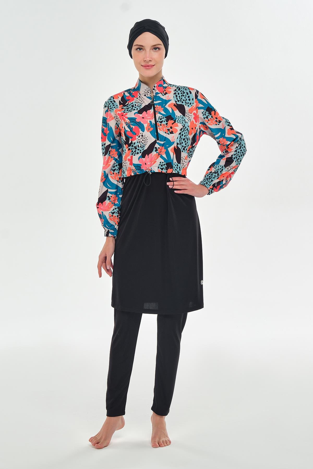 Valentina Long Sleeve Hijab Swimsuit 3401