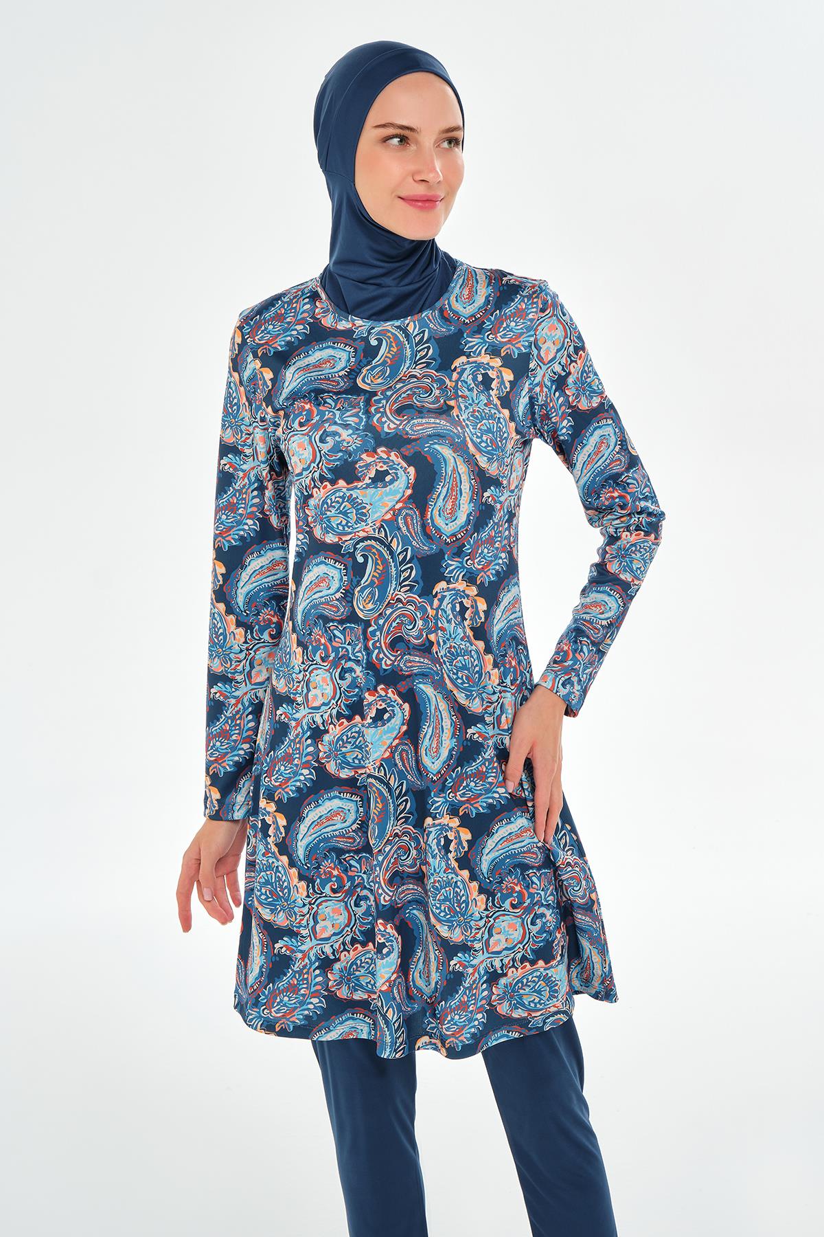 Iris Long Sleeve Hijab Swimsuit 3110