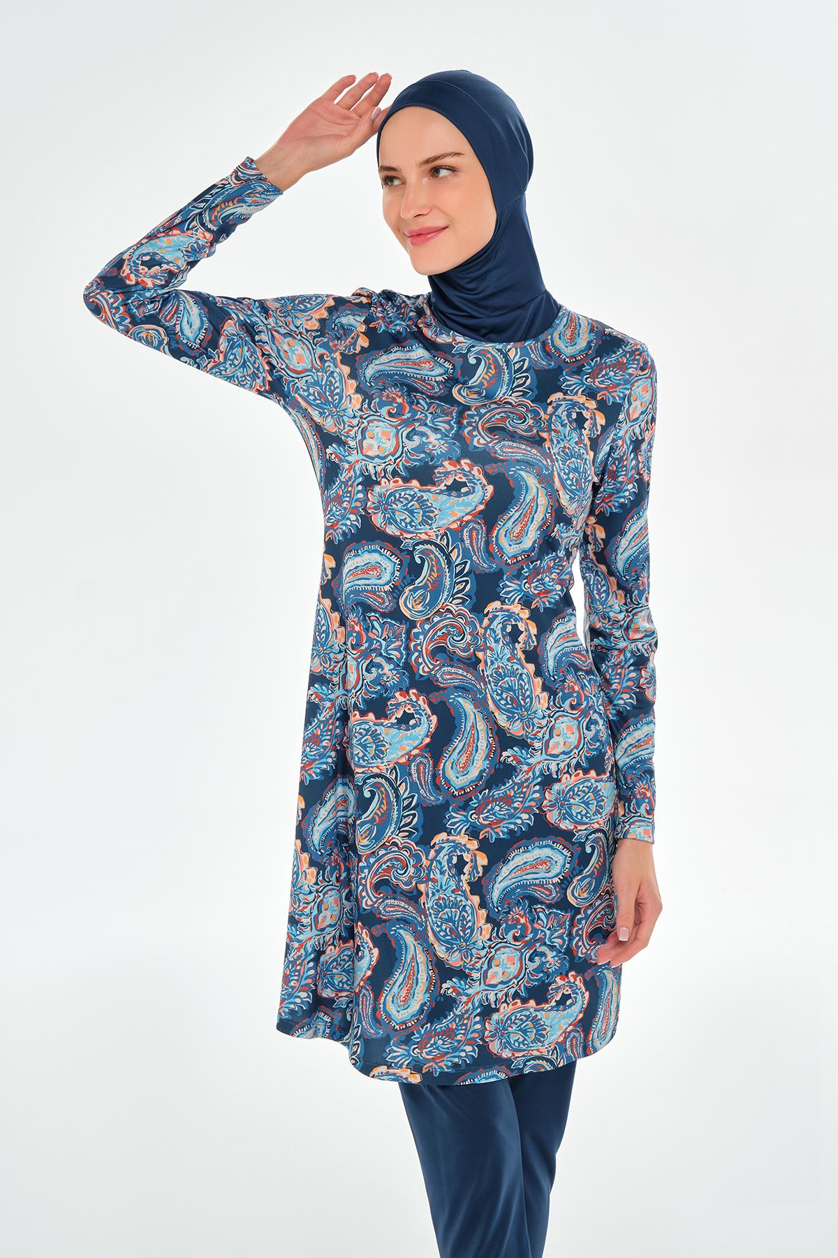 Iris Long Sleeve Hijab Swimsuit 3110