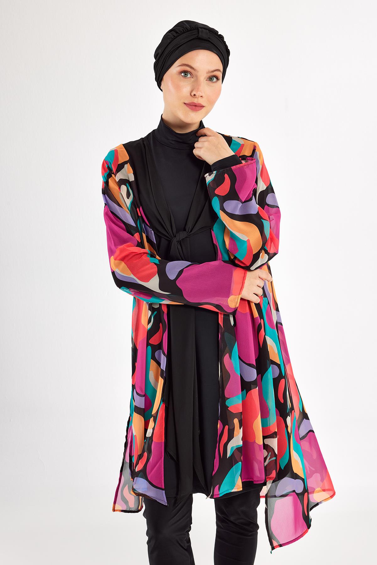 Yumı Uzun Kollu Tesettür Mayo 1134