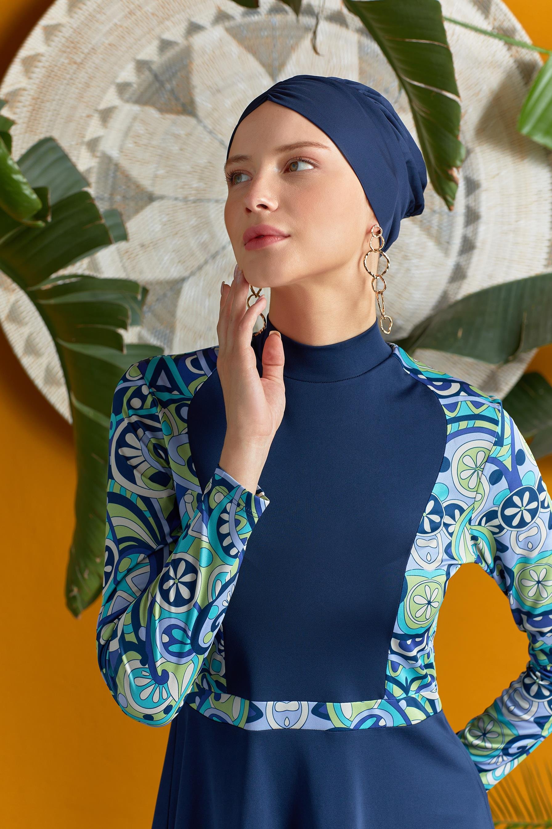 Dolly Long Sleeve Hijab Swimsuit 3118