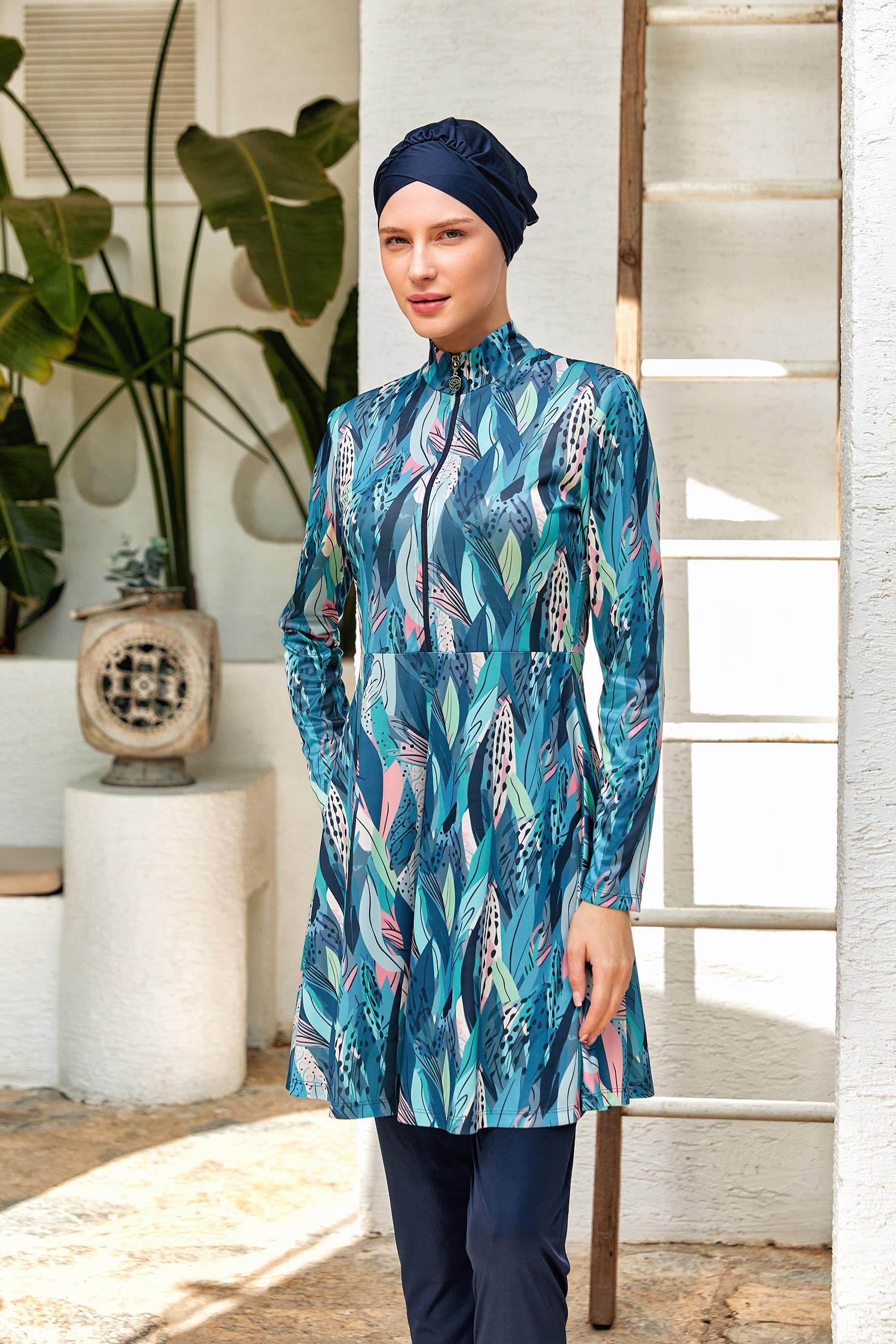 Norma Long Sleeve Hijab Swimsuit 3114