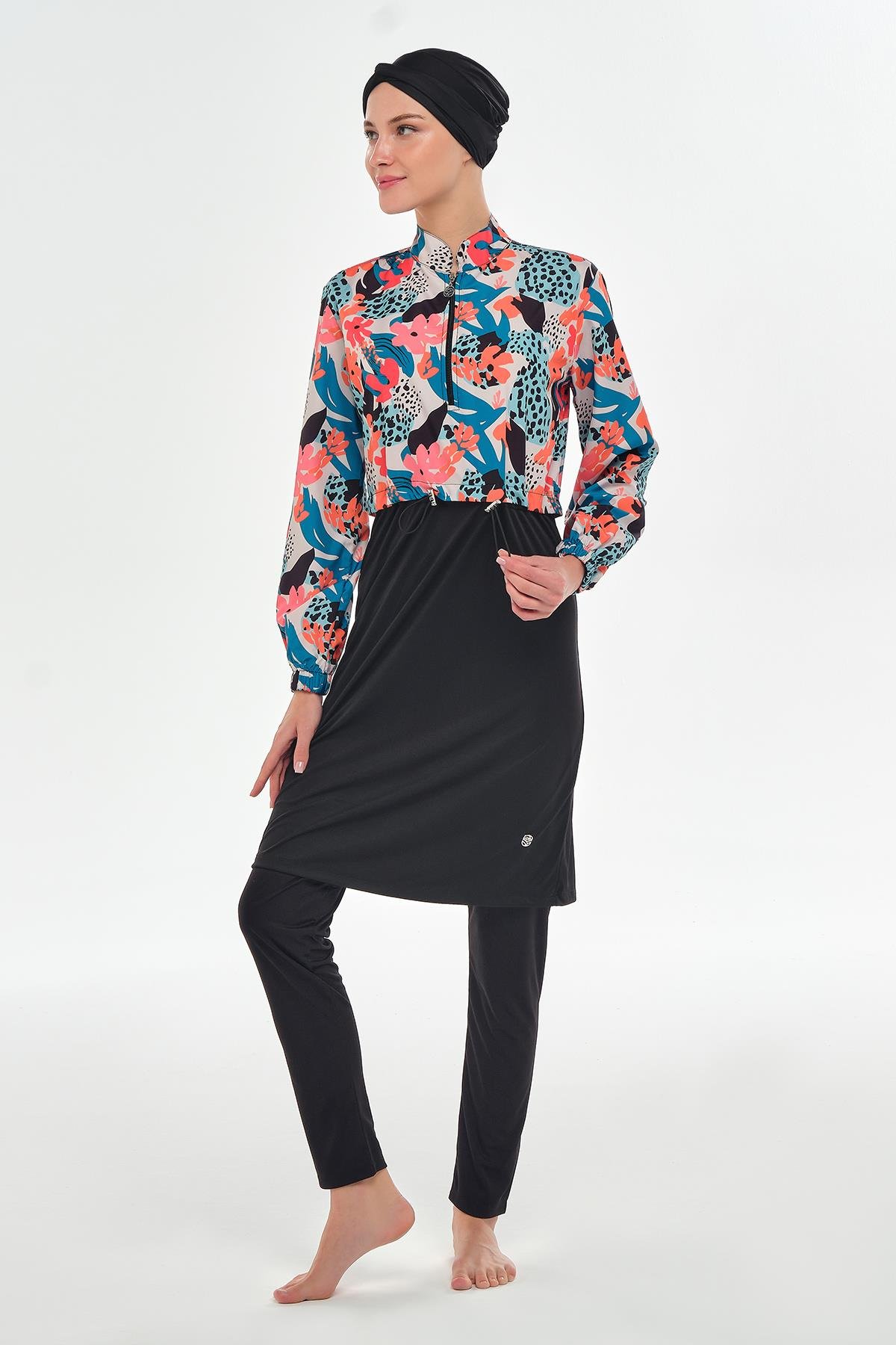 Valentina Long Sleeve Hijab Swimsuit 3401