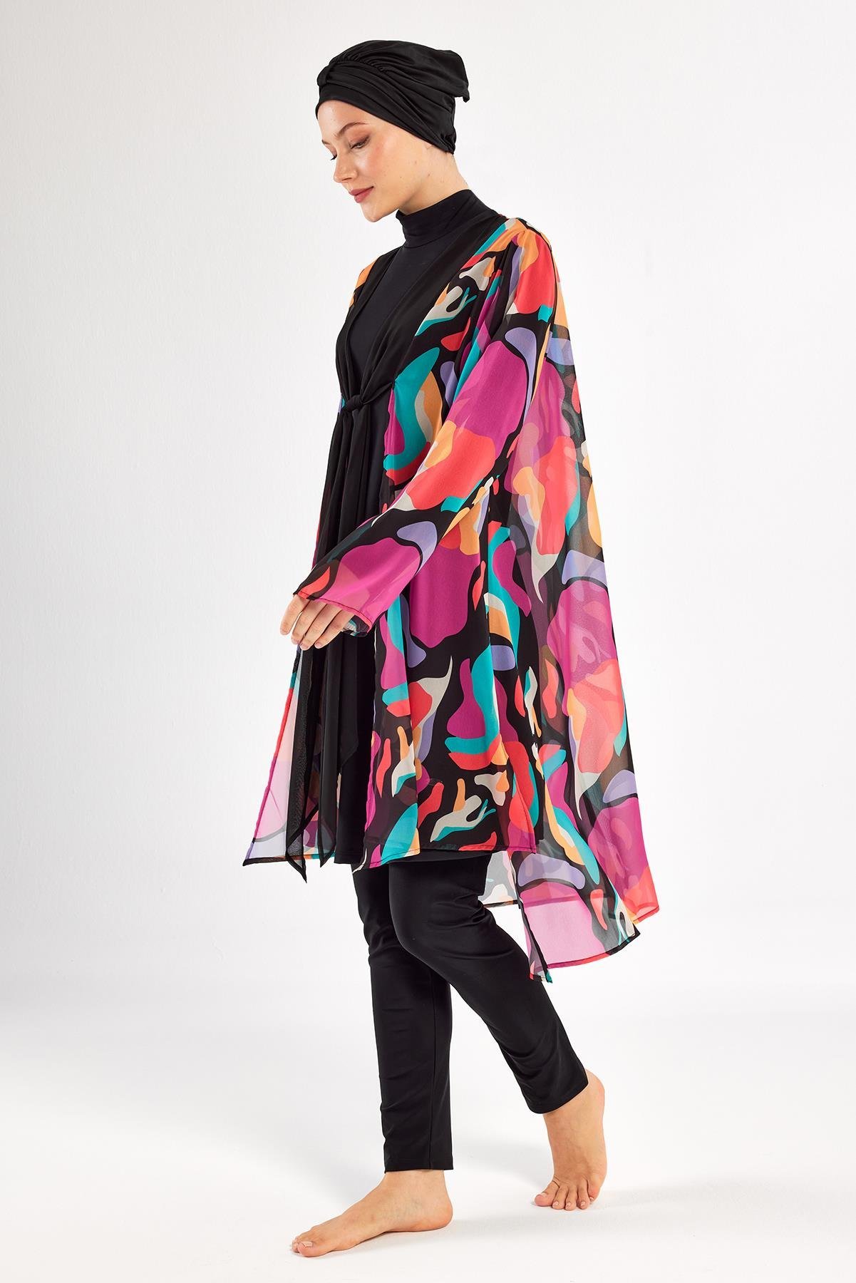 Yumı Uzun Kollu Tesettür Mayo 1134