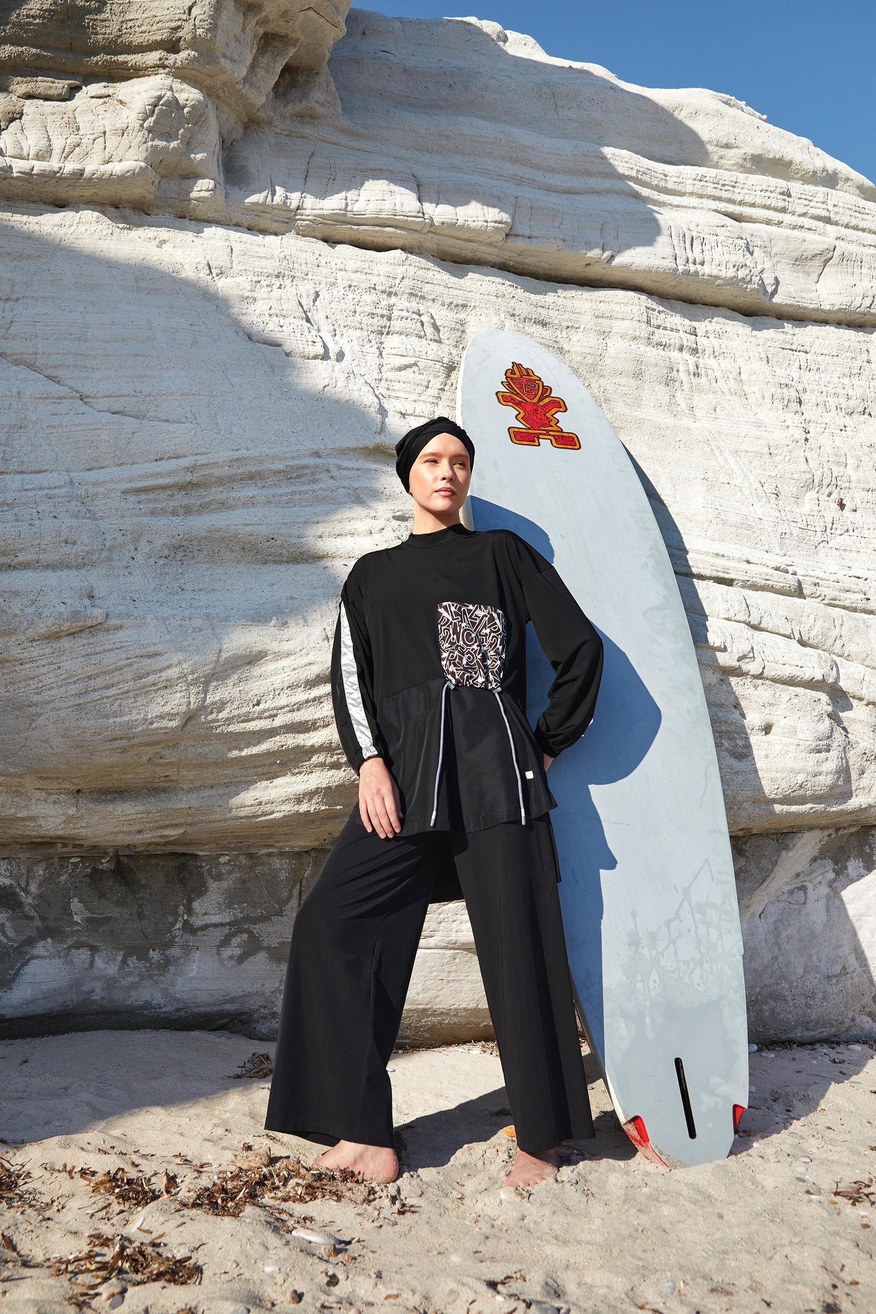 Kınley Uzun Kollu Tesettür Mayo 1117