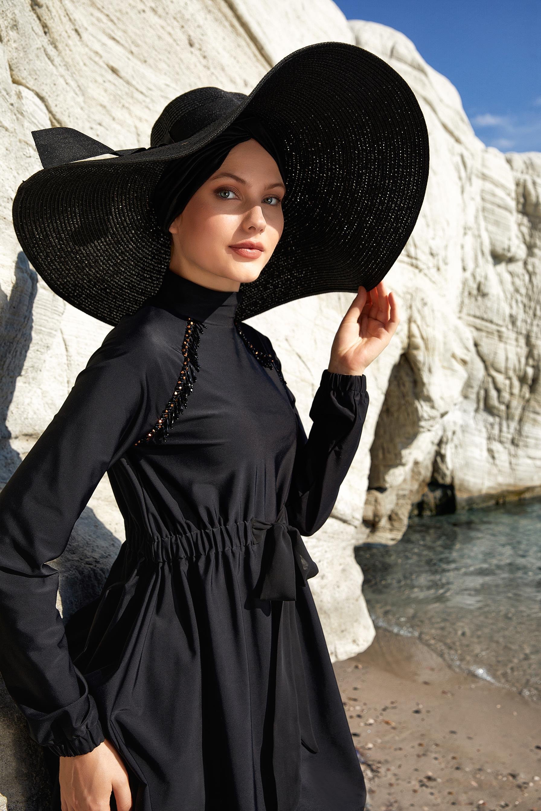 Belında Uzun Kollu Tesettür Mayo 1124