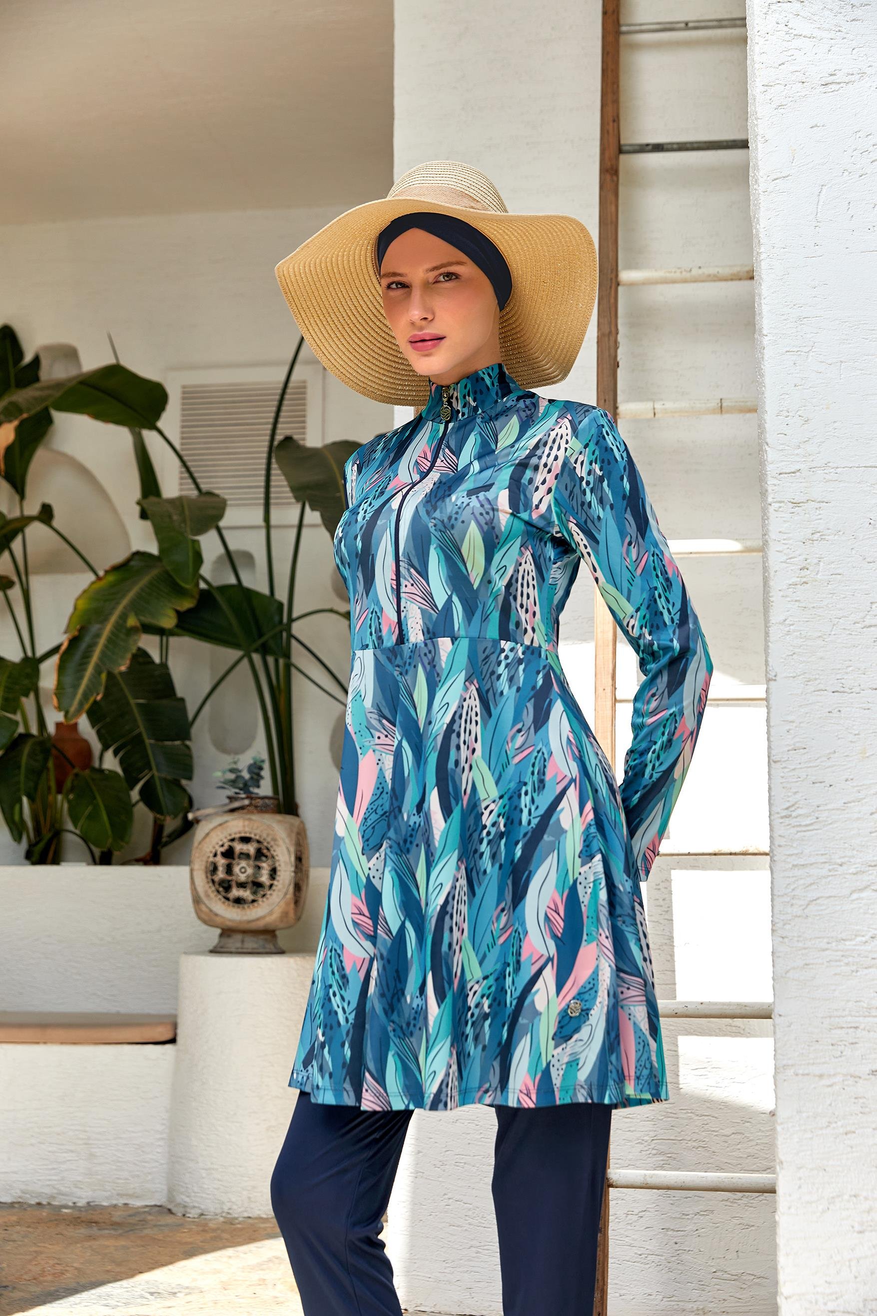 Norma Long Sleeve Hijab Swimsuit 3114