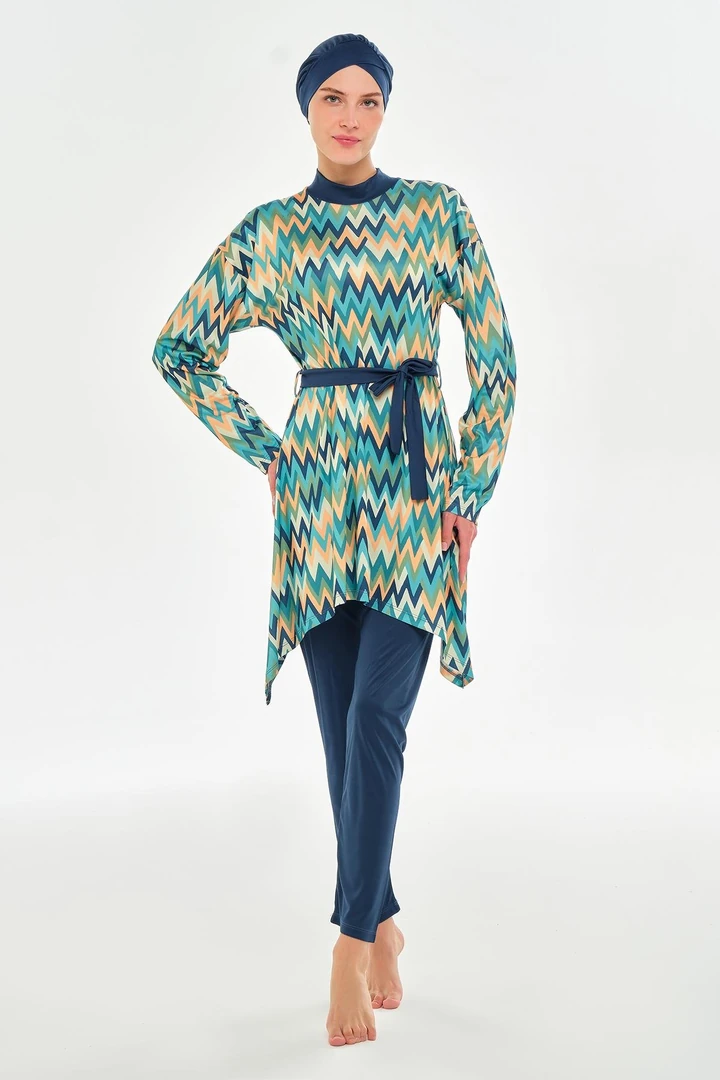 Clover Uzun Kollu Tesettür Mayo 3112