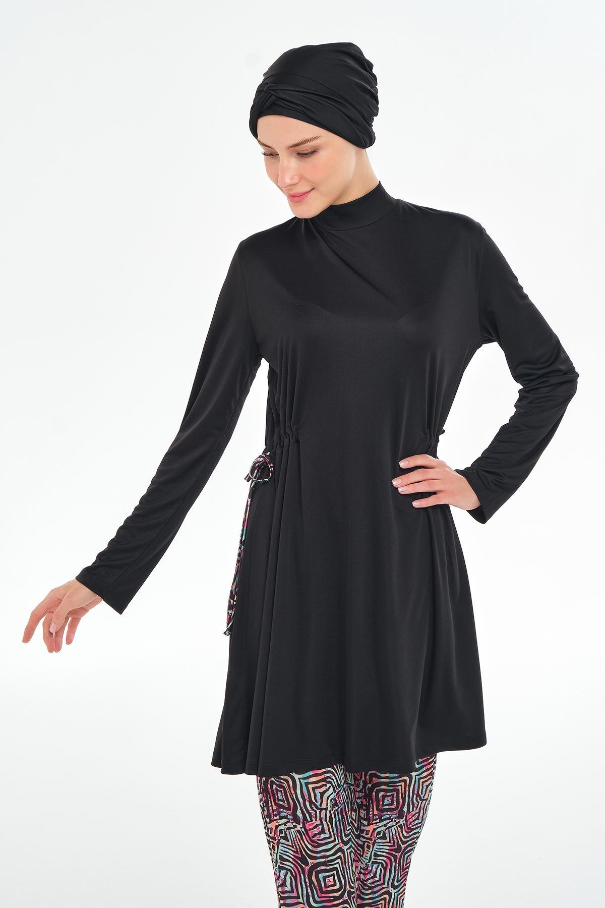 Carter Uzun Kollu Tesettür Mayo 3125