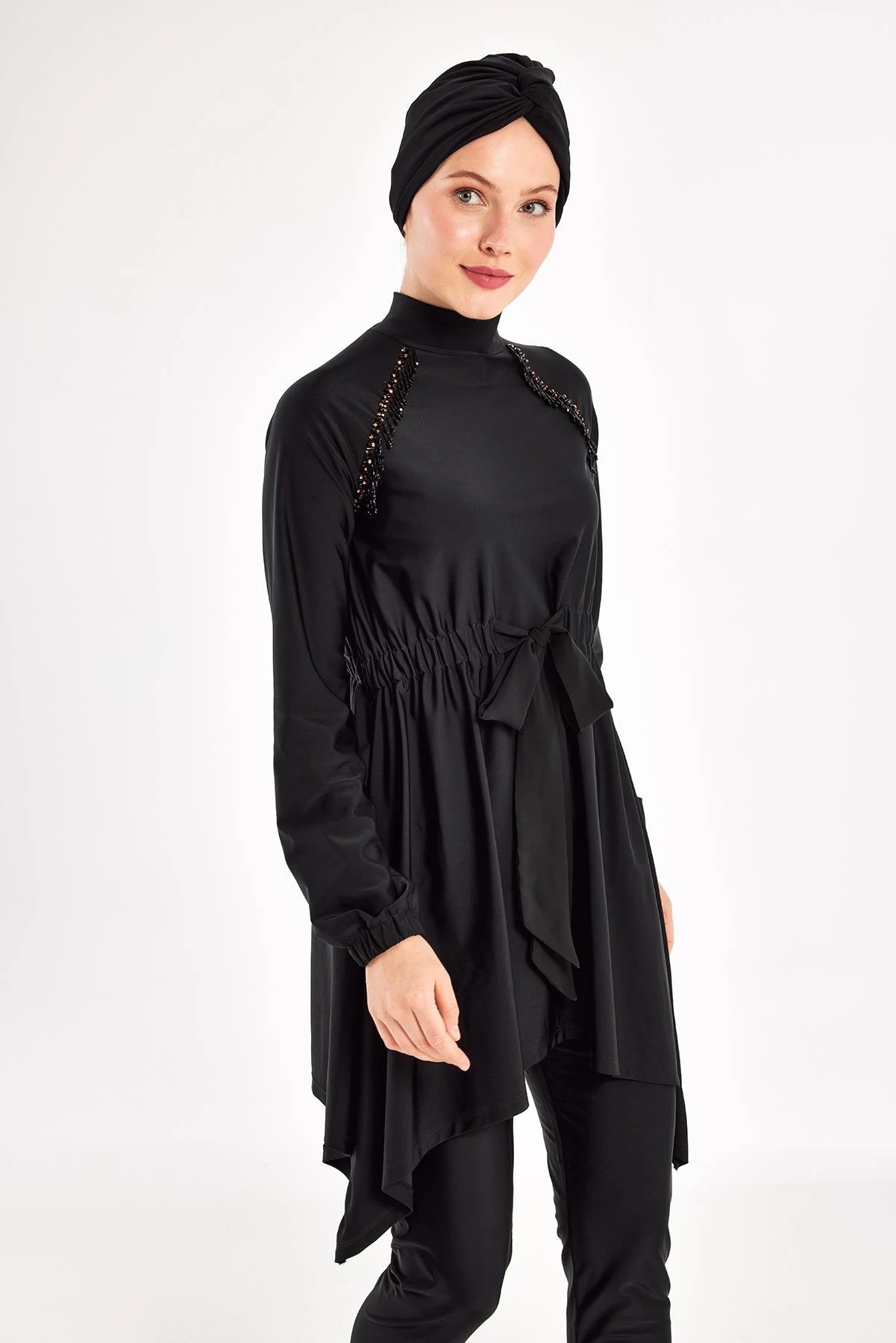 Belında Uzun Kollu Tesettür Mayo 1124