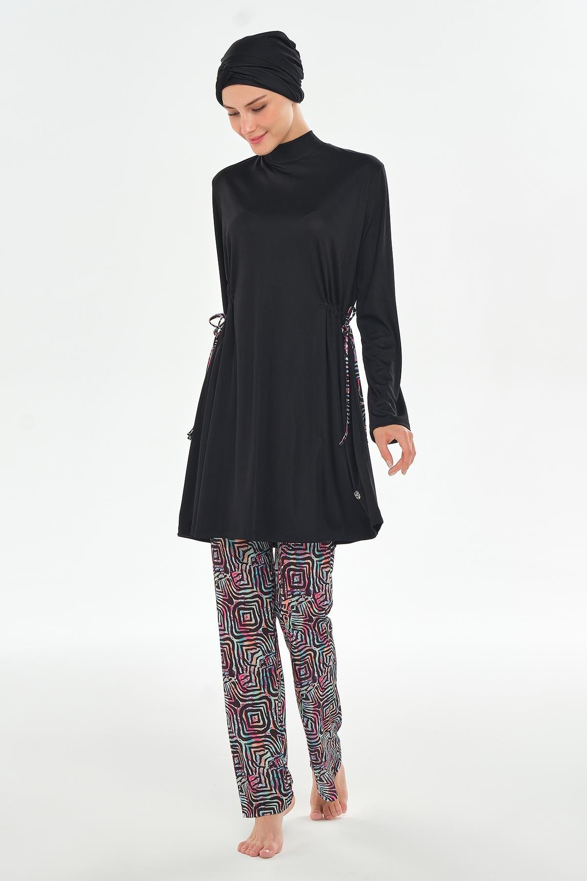 Carter Uzun Kollu Tesettür Mayo 3125