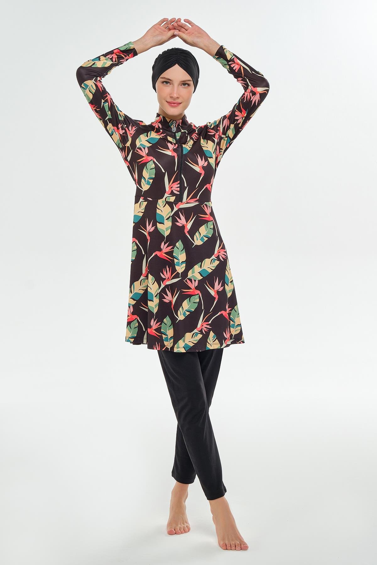 Valarie Long Sleeve Hijab Swimsuit 3113