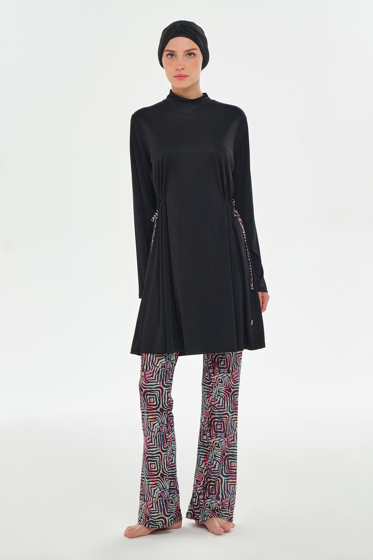 Carter Uzun Kollu Tesettür Mayo 3125