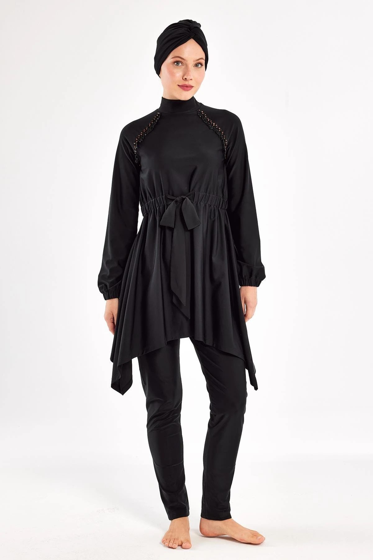 Belında Uzun Kollu Tesettür Mayo 1124