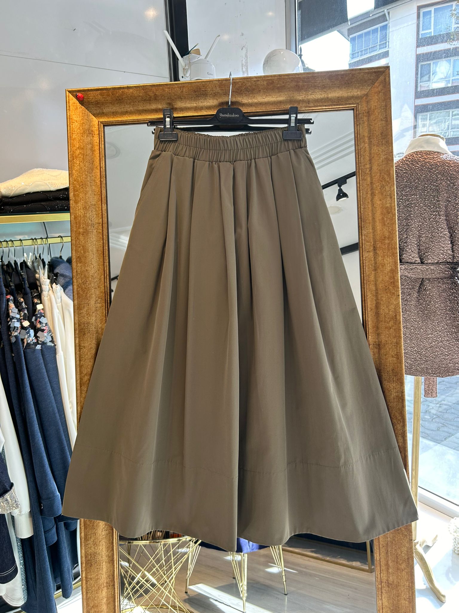 Paraşüt Etek - Haki