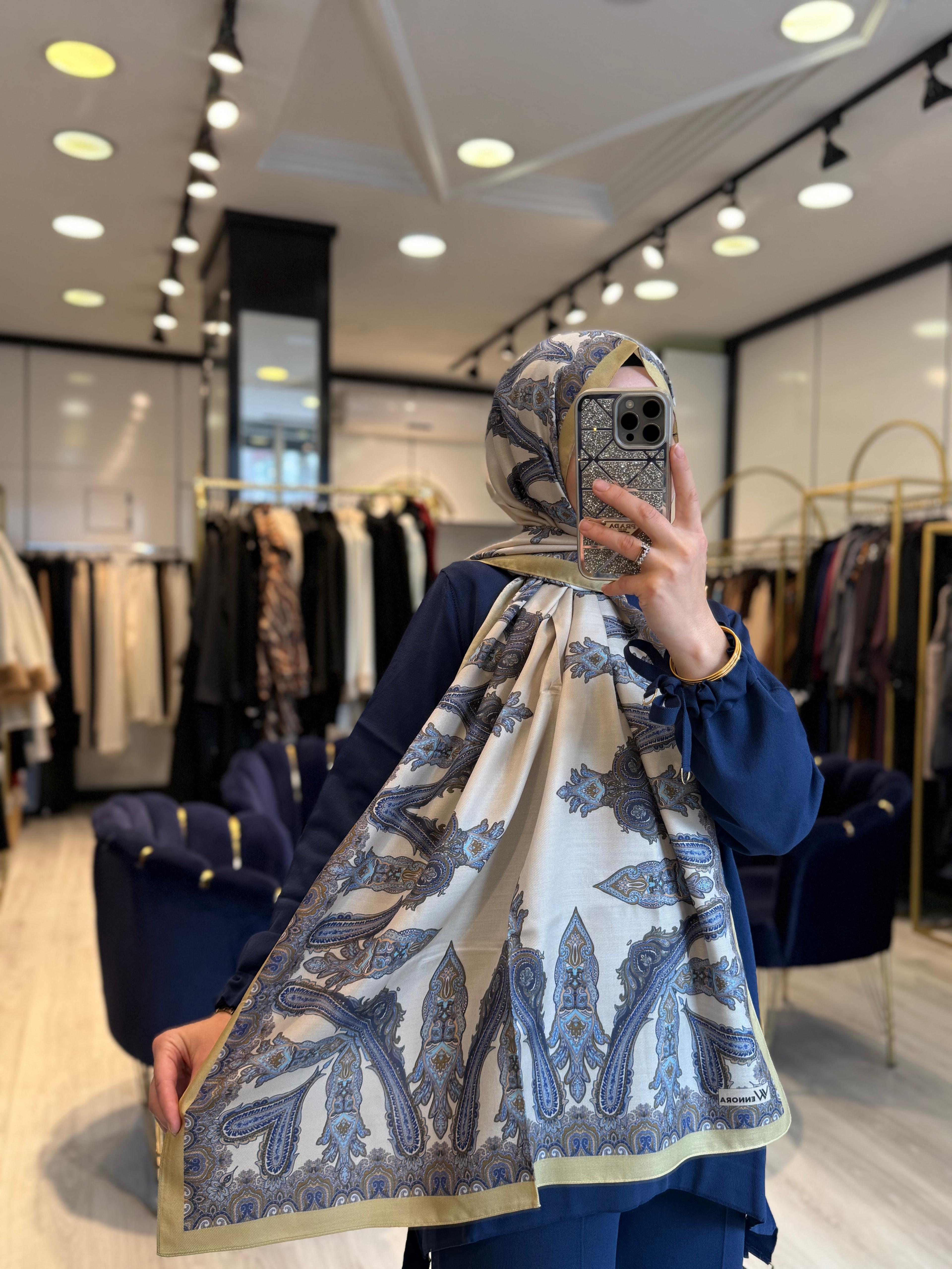 Wennora - Etnik Desen Şal