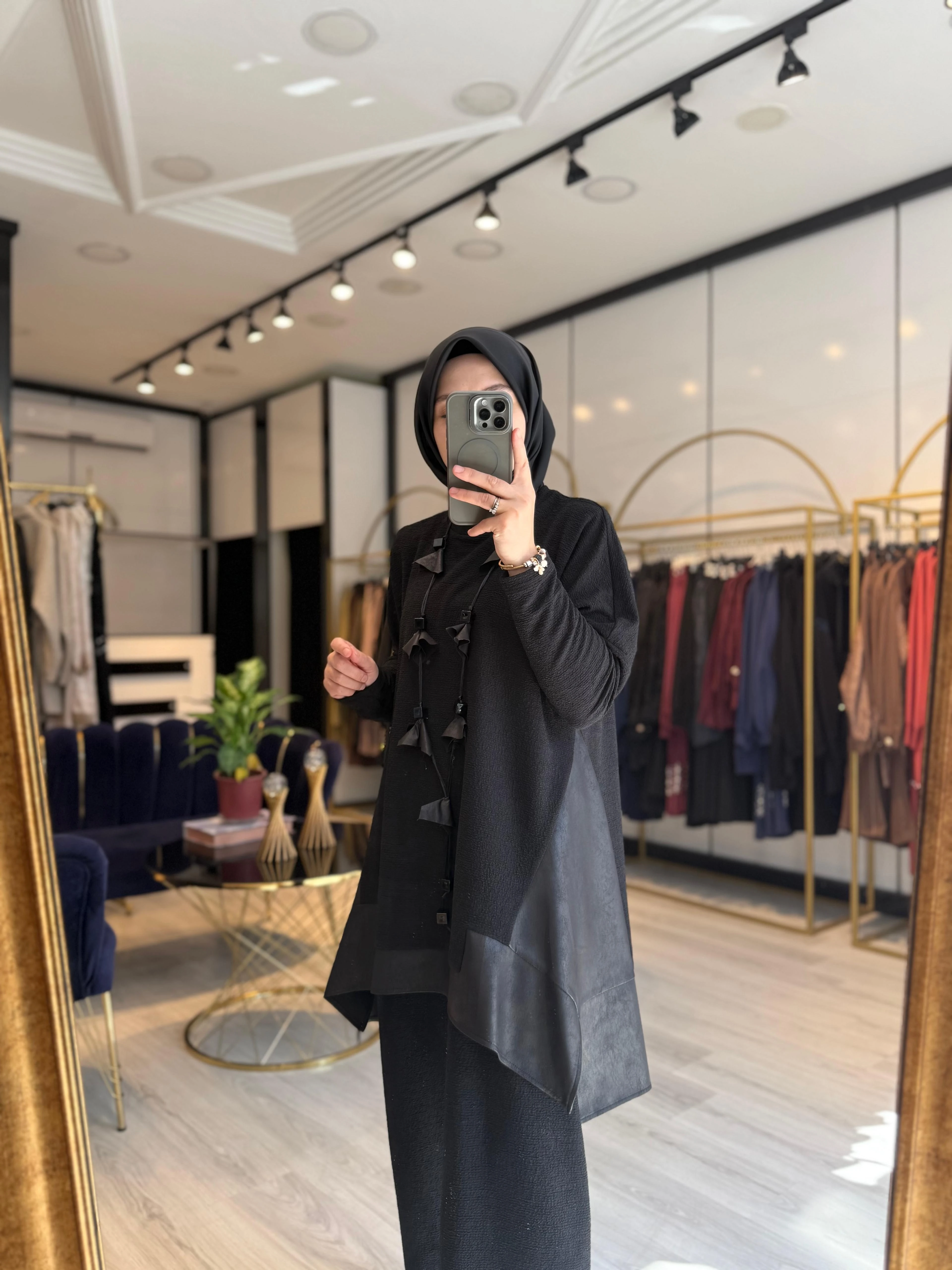 Deri Detaylı Takım